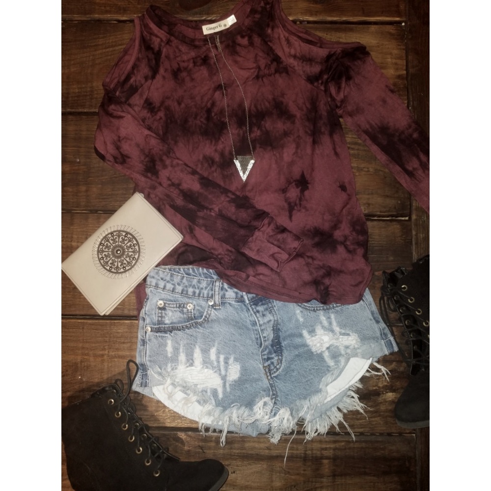 cold shoulder top